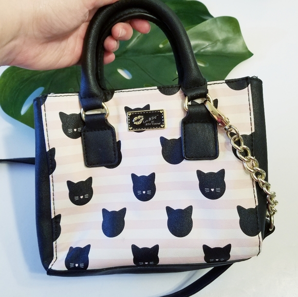Betsey Johnson Handbags - Betsey Johnson Black Cat Small Crossbody Purse